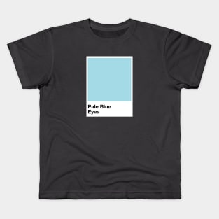 Pantone Pale Blue Eyes Kids T-Shirt